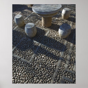 Poster CHINA, Província de Yunnan, Lijiang. Cidade Antig