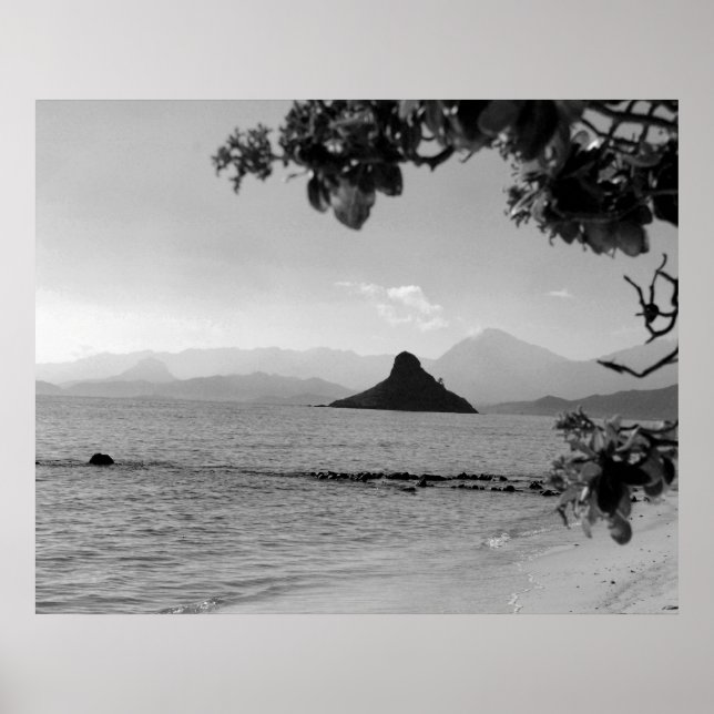 Póster Chinamans Hat _bw (Frente)