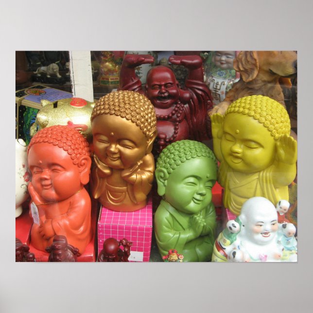 Poster Chinatown Buddhas (Frente)