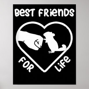 Poster Chinchilla Gift Chinchillas Cute Gift