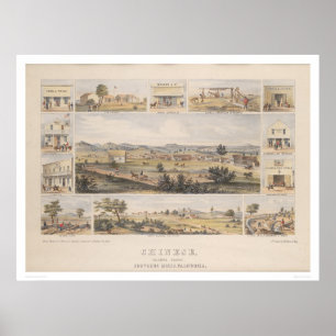 Póster Chinês, condado de Tolumne [SIC] (1300)