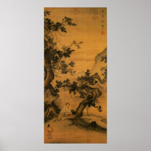 Poster chinês dos trabalhos de arte