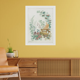 Poster "Chineses árabes" por Jean-Baptiste Pillement