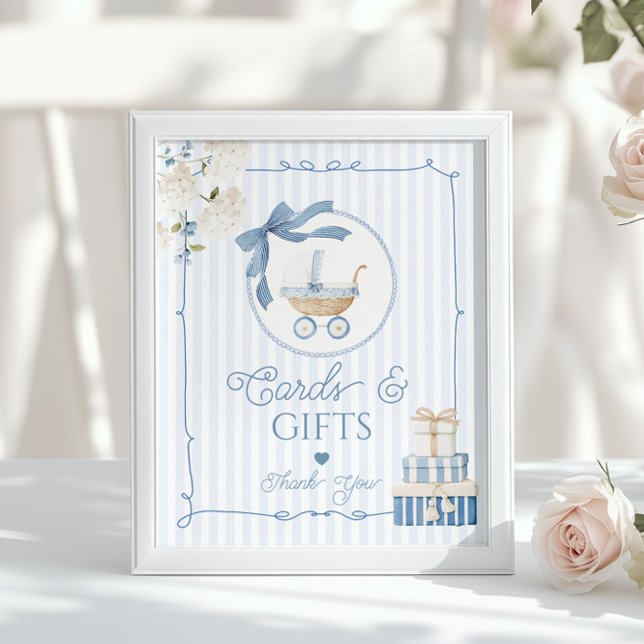 Poster Chinoiserie Vintage Carriage Cards and Gifts (Criador carregado)