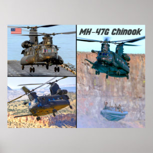 POSTER CHINOOK MH-47G