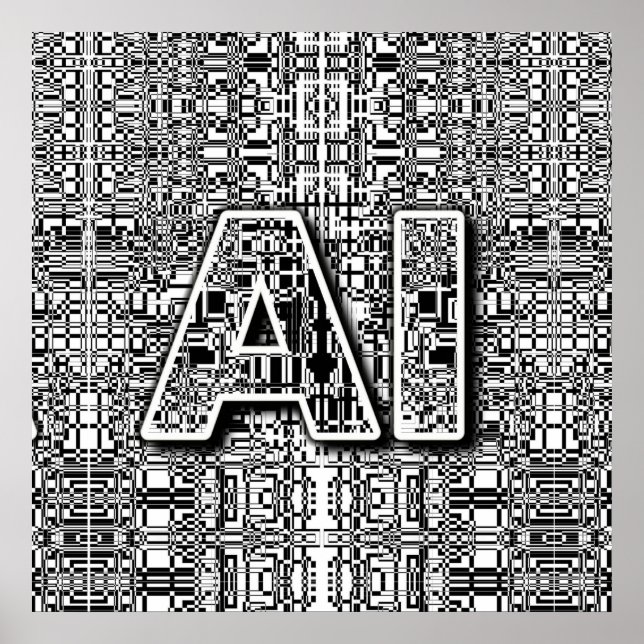 Poster Chip de Inteligência Artificial (Frente)