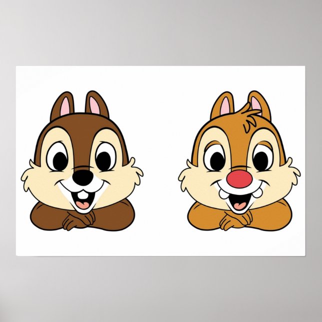 Poster Chip e Dale (Frente)