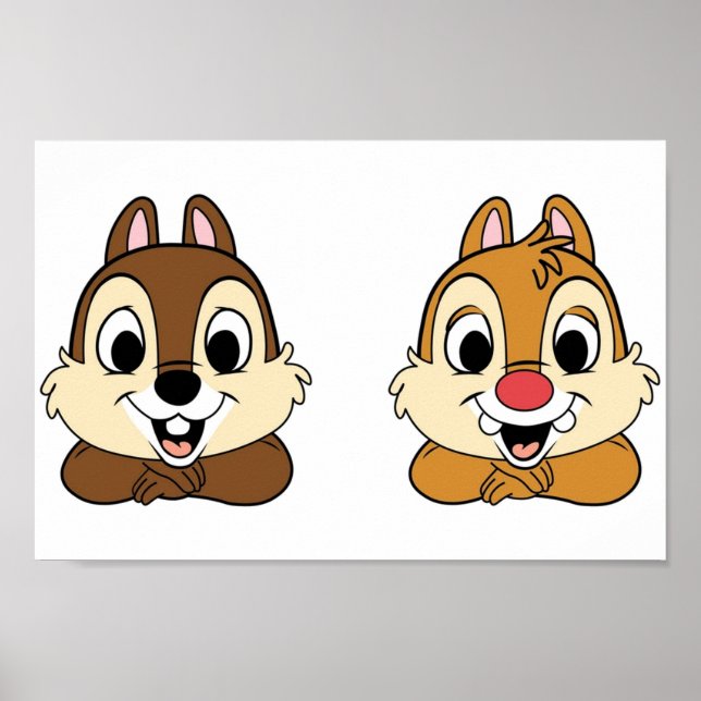 Poster Chip e Dale (Frente)