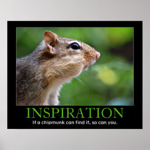 Poster Chipmunk inspirado