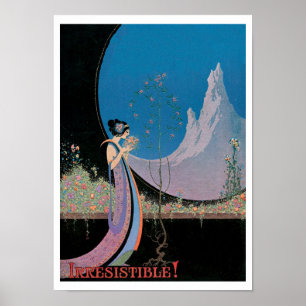 Poster chique do ~ de Nouveau