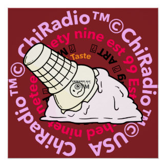 Póster ChiRadioLLC ™ IceCream
