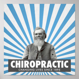 Poster Chiropractic - D. Palmer