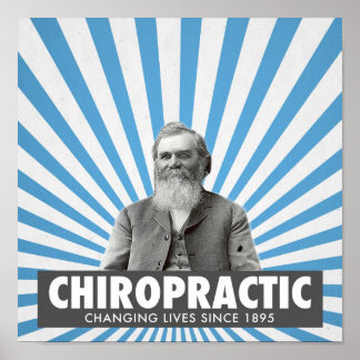Poster Chiropractic - D. Palmer