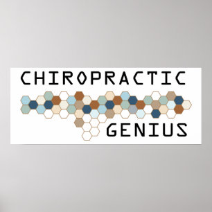 Poster Chiropractic Genius