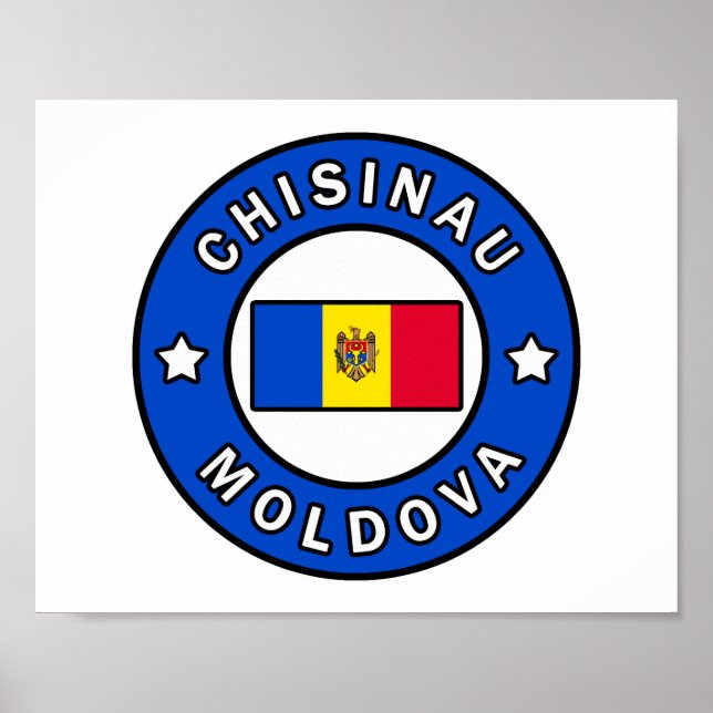 Poster Chisinau Moldova (Frente)