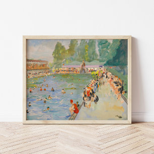 Poster Chiswick Baths   Sir John Lavery