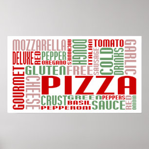 Poster chitChat da pizza