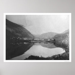 Poster Chitina, Alaska 1916 panorâmico