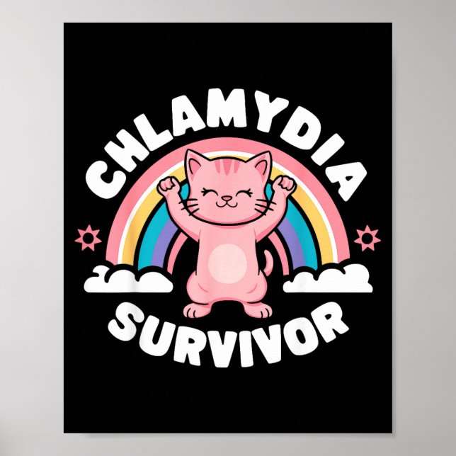 Poster Chlamydia Survivor  (Frente)