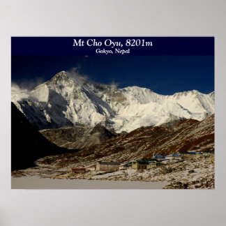 Poster Cho Oyu e Gokyo