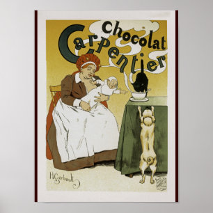 Poster Chocolat Carpentier