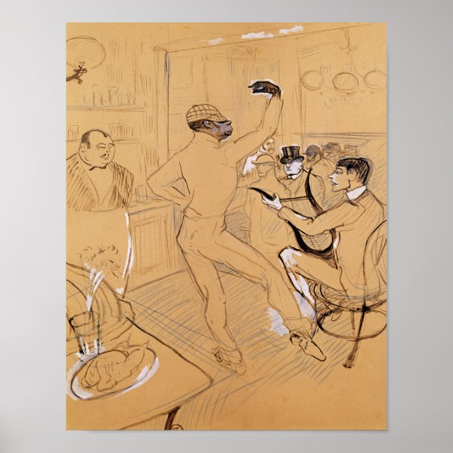 Poster Chocolat Dancing, 1896 (Frente)