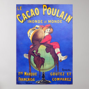 Poster Chocolat, Vintage
