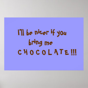 Póster Chocolate