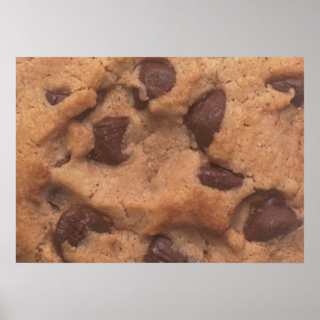 Poster Chocolate Chip Cookie (Frente)