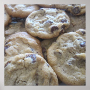 Póster Chocolate Chip Cookies