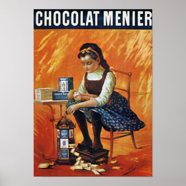 Póster Chocolate Menier (Frente)