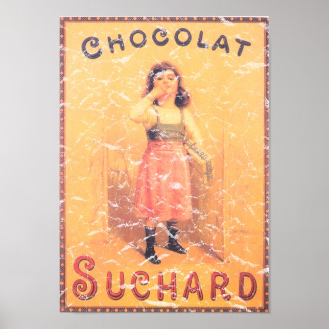 Póster Chocolate Suchard - em aflição (Frente)