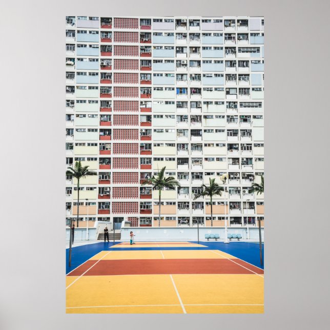 Poster Choi Hung Estate, Hong Kong (Frente)