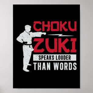Poster Choku Zuki Fala Mais Alto Que Palavras Para Shotok