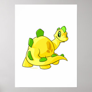 Póster Chomby amarelo