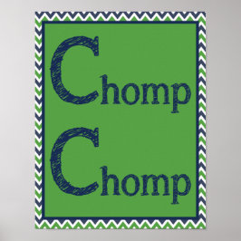 Póster Chomp Chomp