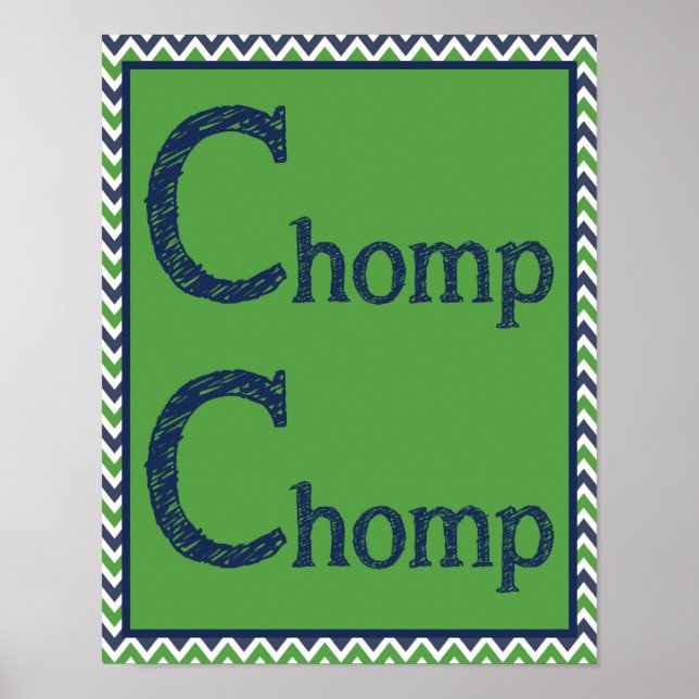 Póster Chomp Chomp (Frente)