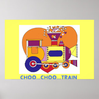 POSTER CHOO...CHOO...TREM