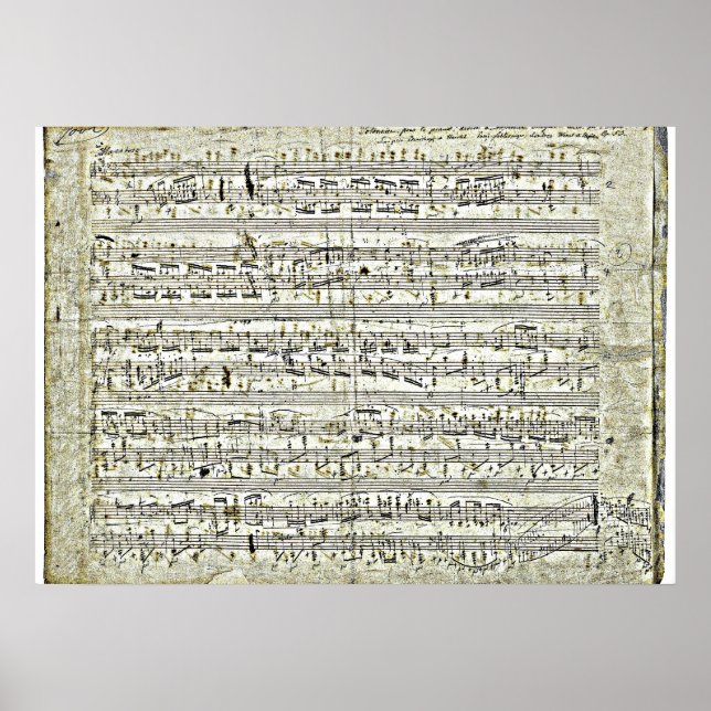 Póster Chopin: (Frente)