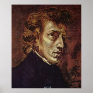 Poster Chopin Portrait