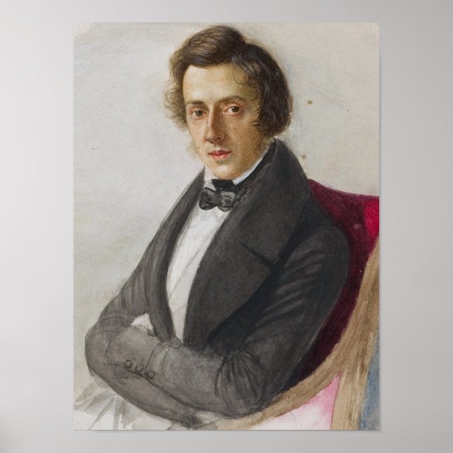 Poster Chopin Portrait (Frente)