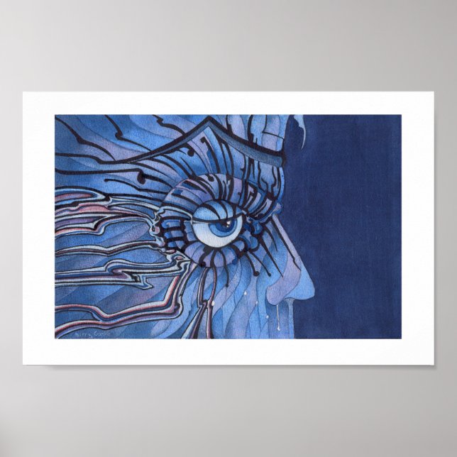 Poster Chorando No Vento (Frente)