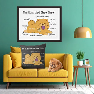 PÓSTER CHOW ILUSTRADO  