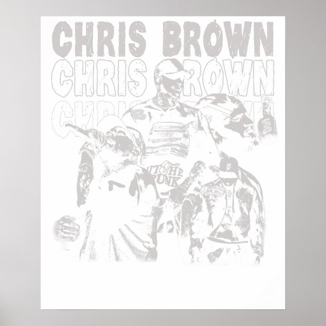 Poster Chris Brown Bootleg B& (Frente)