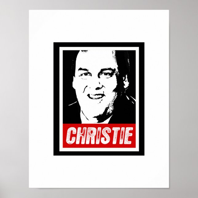 POSTER CHRIS CHRISTIE 2012 (Frente)