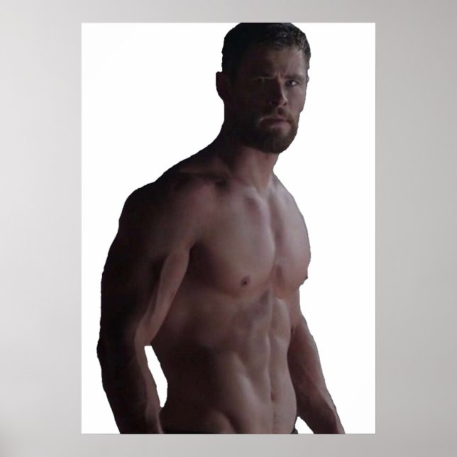 Poster chris hemsworth (Frente)