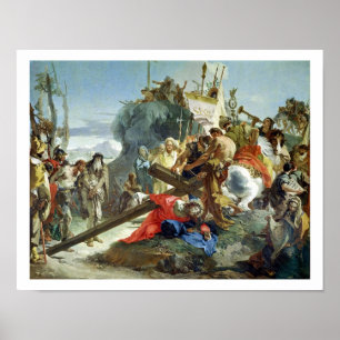 Póster Christ on the Road to Calvary, 1749 (oil on canvas