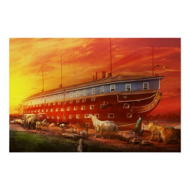 Póster Christian - Arca de Noah - O começo (Frente)