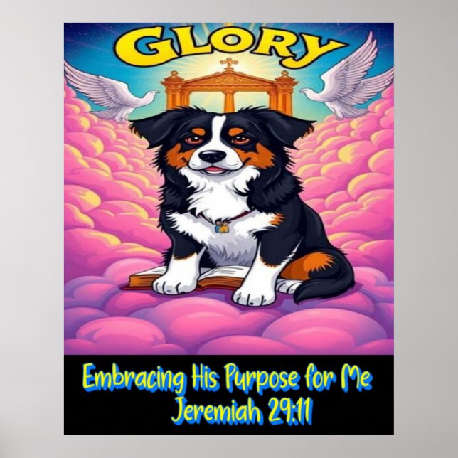 Poster Christian Aussie Embracing His Purpose For Me (Frente)