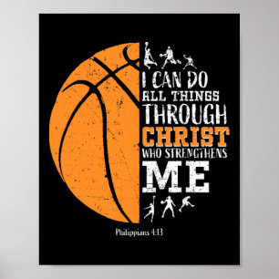 Poster Christian Bysketbyll Men Crianças Presentes Religi